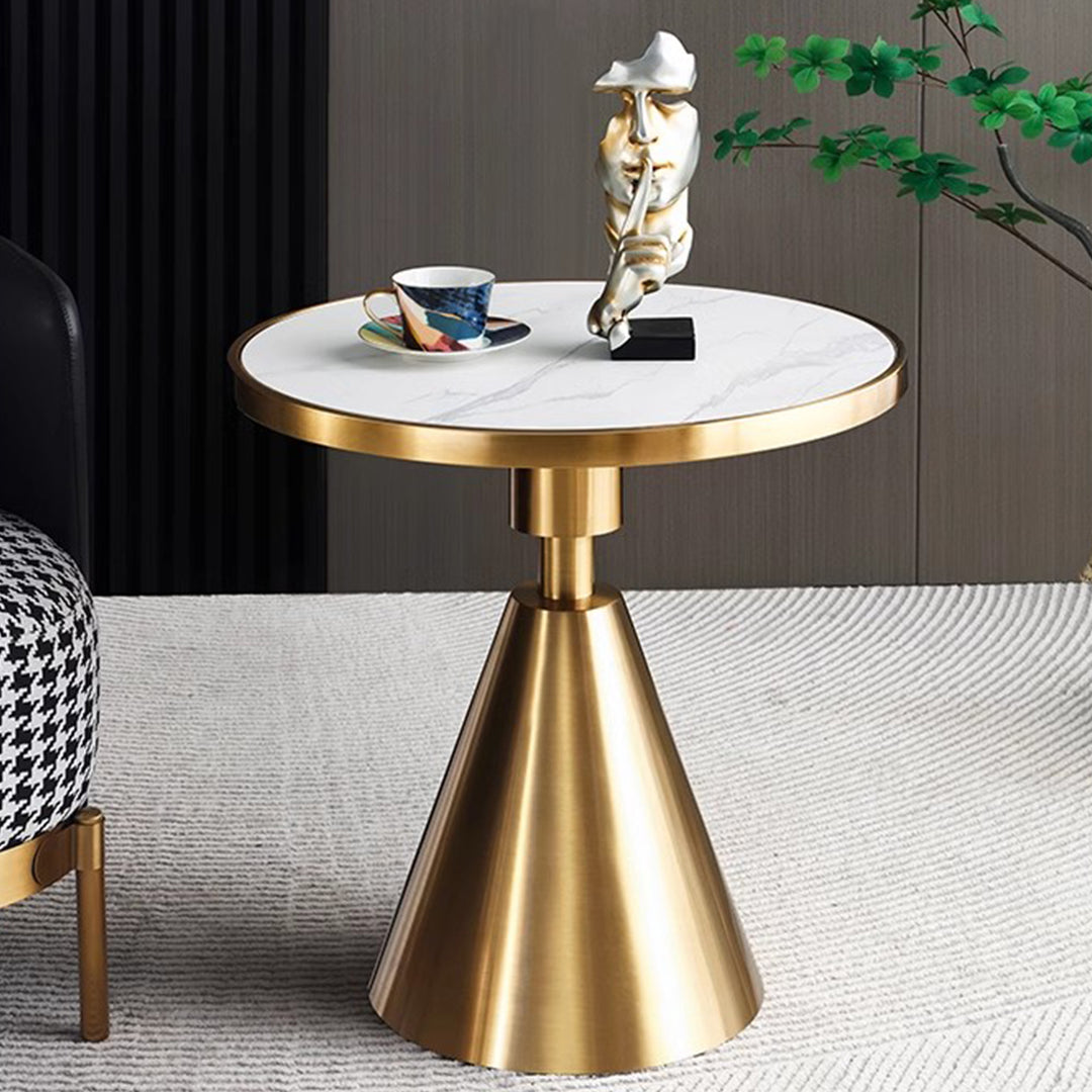 PT-1095 Presenthem Elegance and Versatility Unite: Marble Coffee Table Side Table Masdio