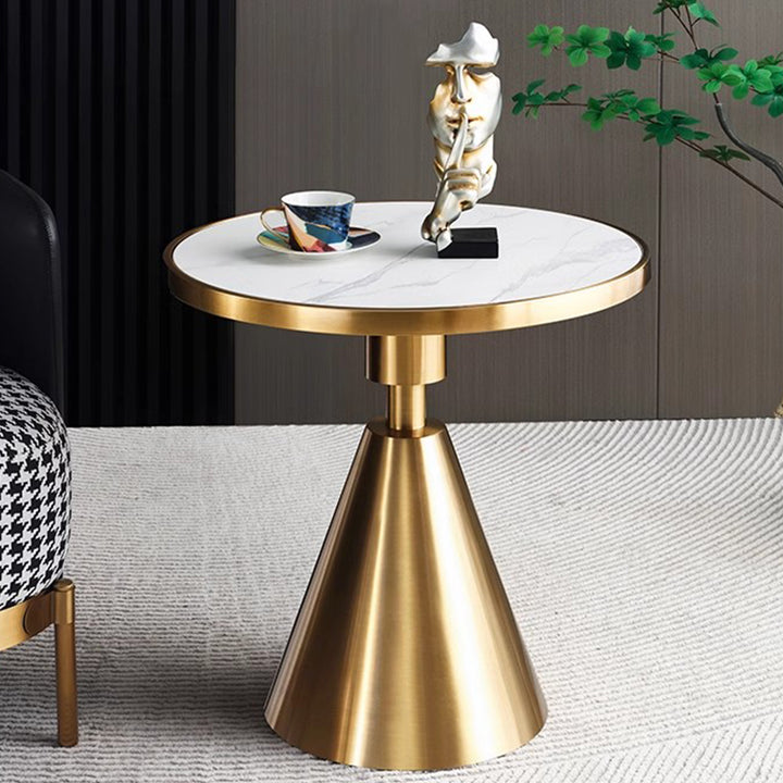 PT-1095 Presenthem Elegance and Versatility Unite: Marble Coffee Table Side Table Masdio