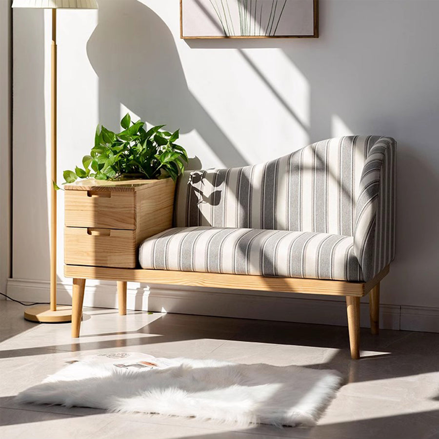 MAS-2132 Masdio Cottage Solid Wood Sofa Masdio