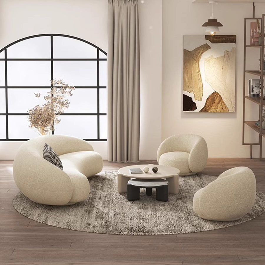 MAS-2074 Masdio Modern Sherpa Sofa Masdio