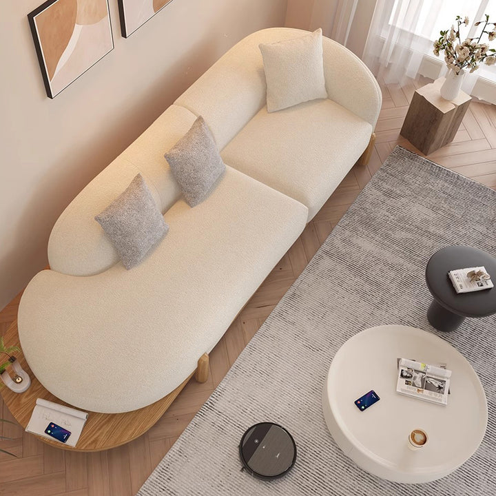 MAS-2048 Masdio Japandi Boucle Sofa Masdio