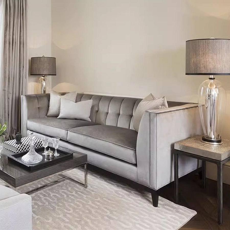 MAS-2164 Masdio Modern Victorian Velvet Sofa Masdio