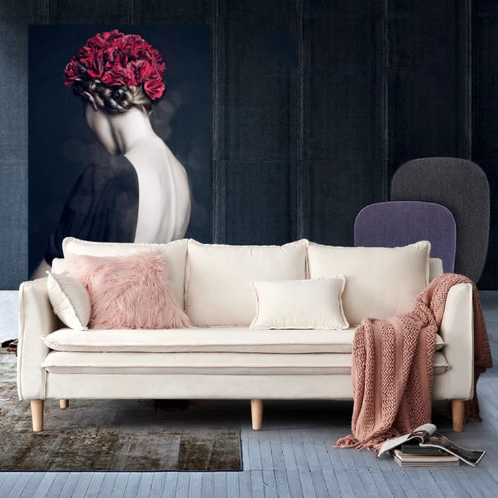 MAS-2139 Masdio Scandinavian Fabric Sofa Masdio