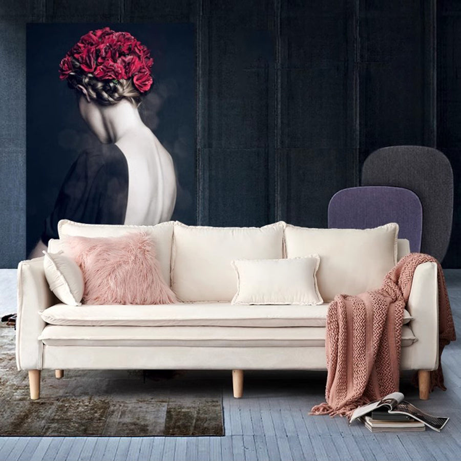 MAS-2139 Masdio Scandinavian Fabric Sofa Masdio