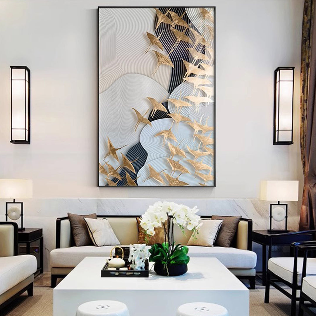 MAS-2001 Masdio Migrating Doves Wall Art Masdio