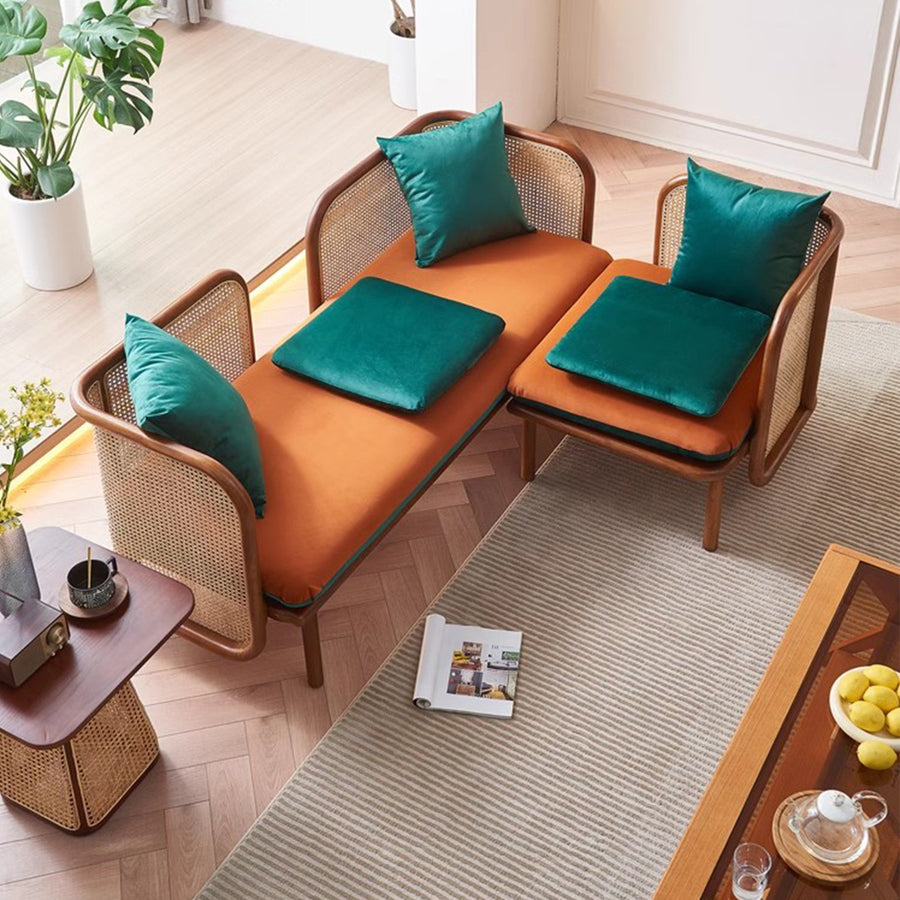 MAS-2108 Masdio Japandi Rattan Sofa Masdio