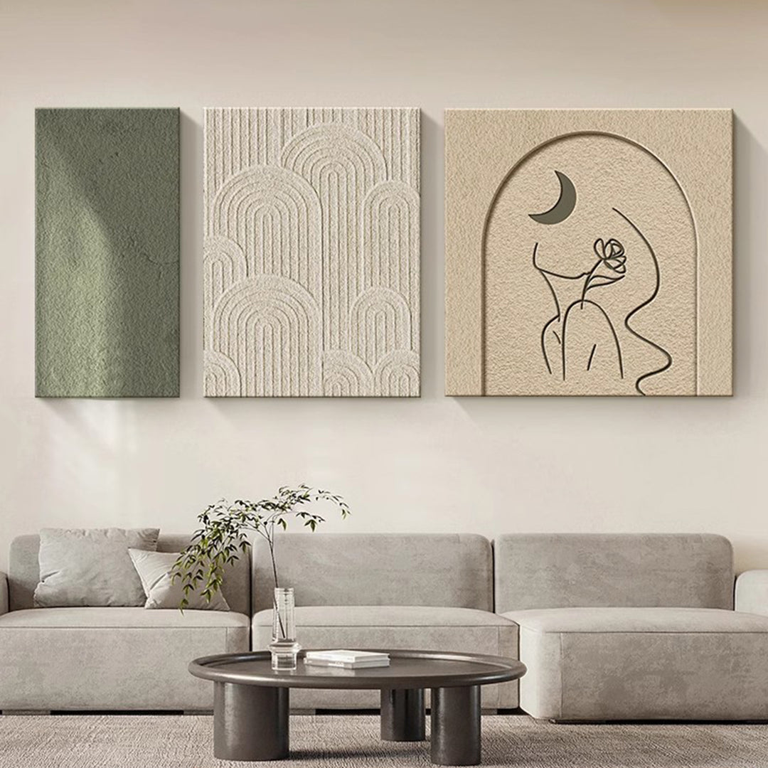 MAS-2002 Masdio Modern Wall Art (3-piece) Masdio