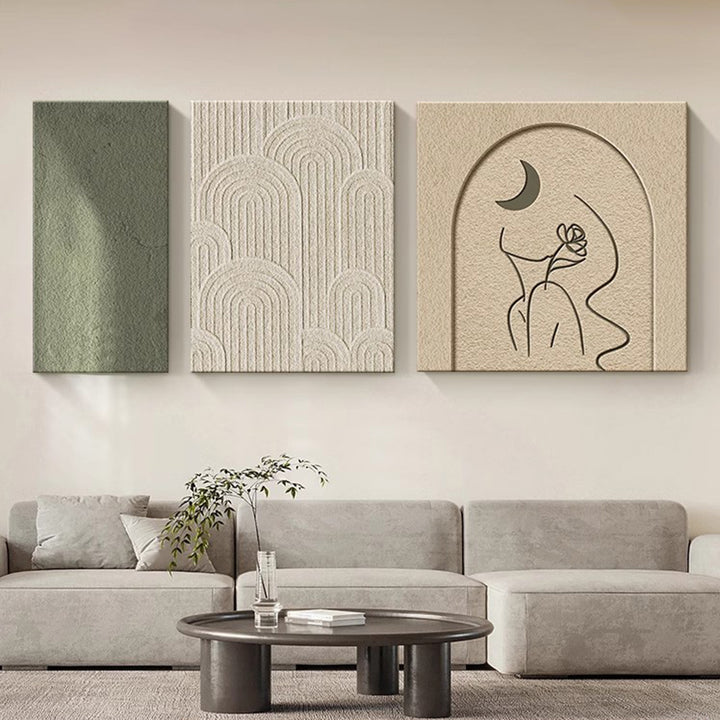 MAS-2002 Masdio Modern Wall Art (3-piece) Masdio