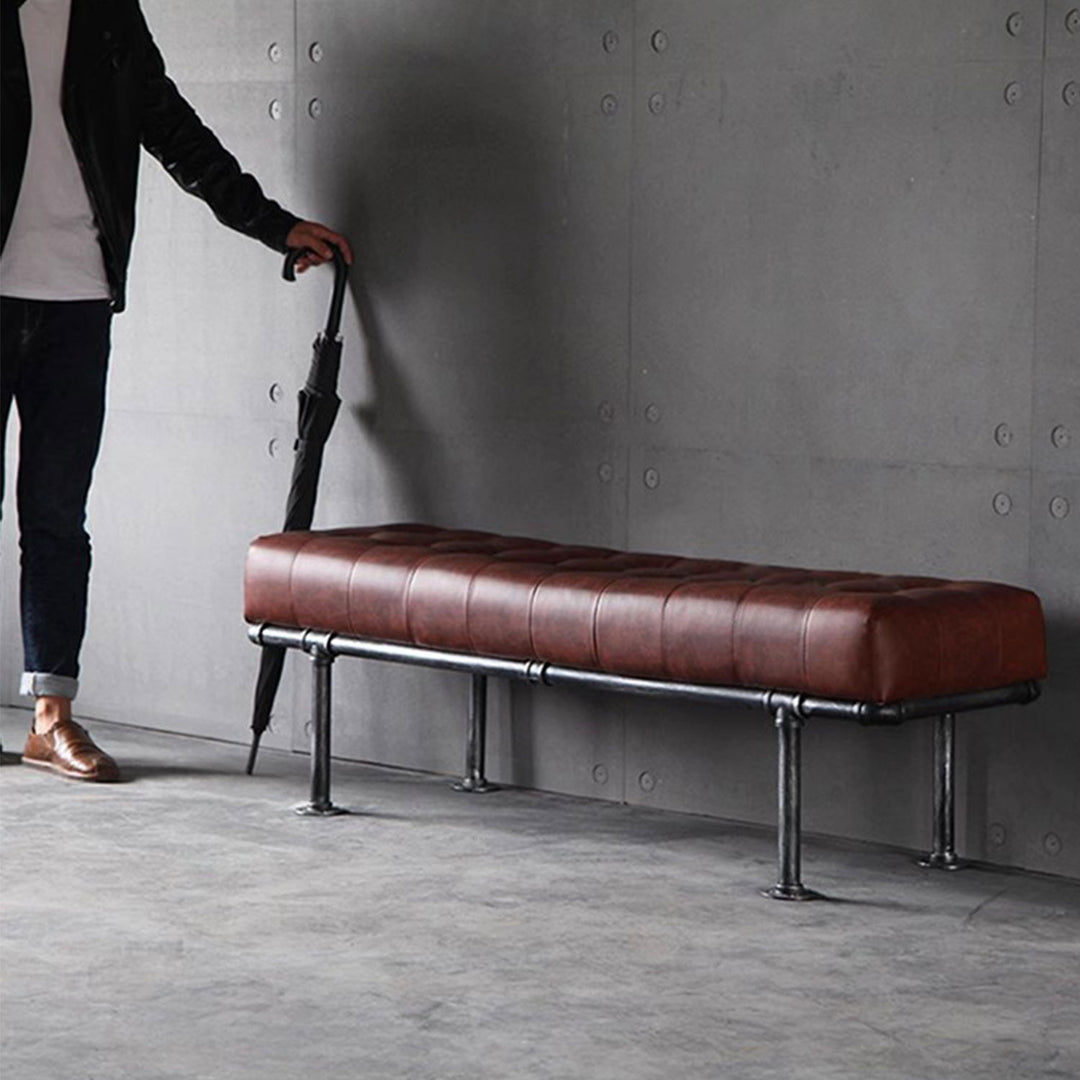 Contemporary Industrial Bench Present Them