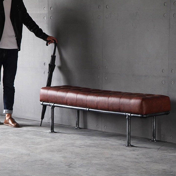 Contemporary Industrial Bench Present Them