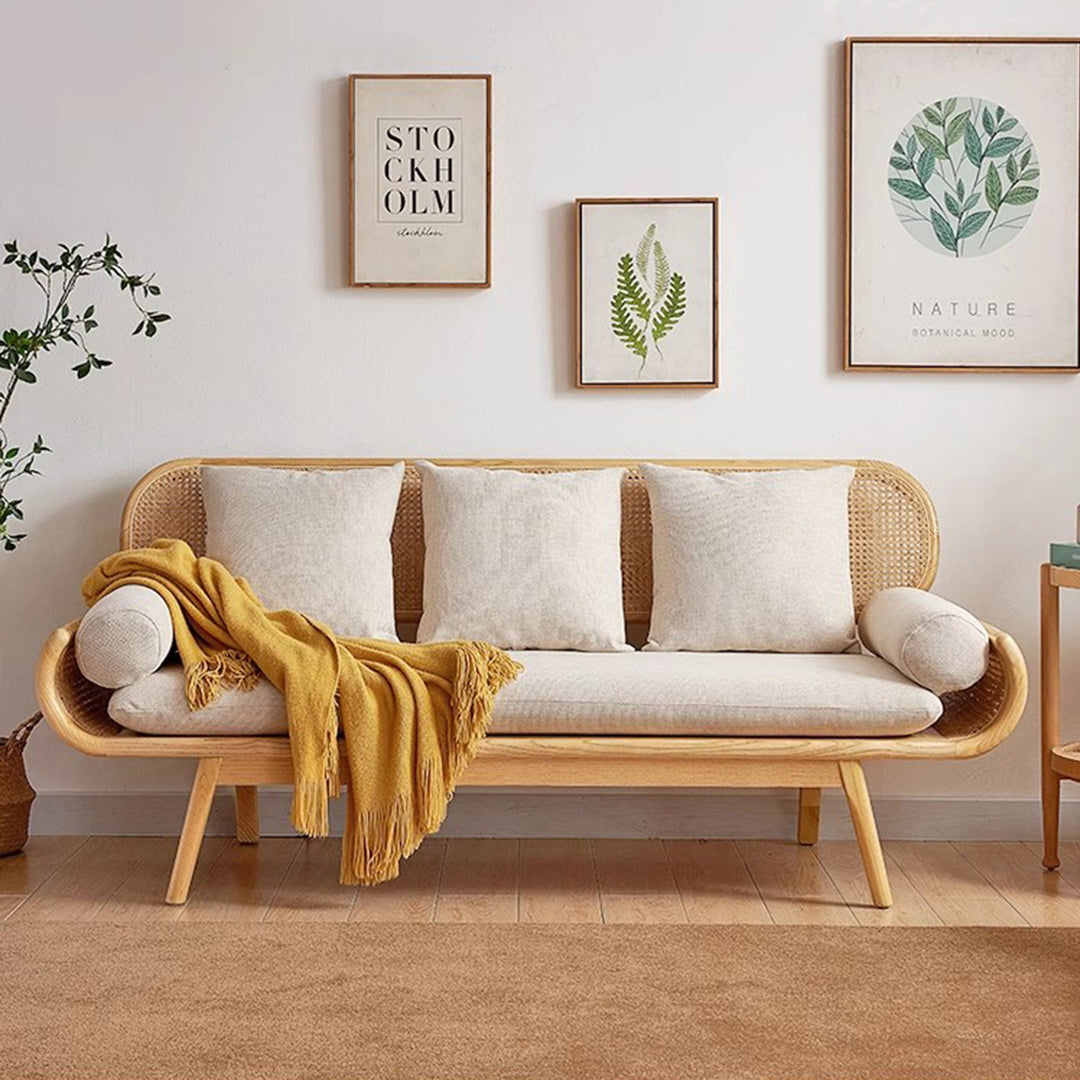 MAS-2060 Masdio Rustic Rattan Sofa Masdio