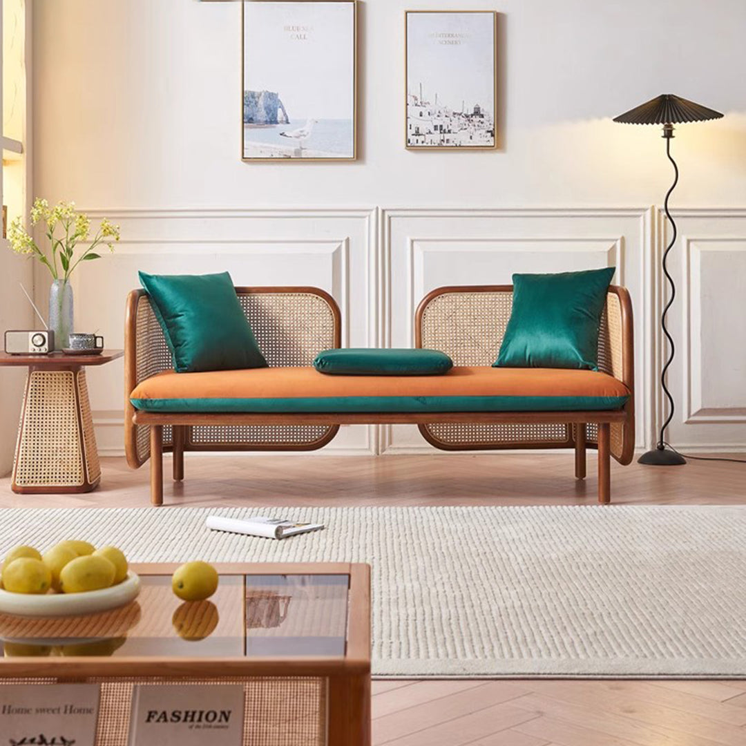 MAS-2108 Masdio Japandi Rattan Sofa Masdio