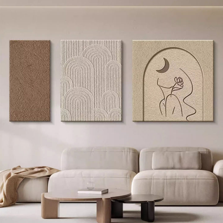 MAS-2002 Masdio Modern Wall Art (3-piece) Masdio