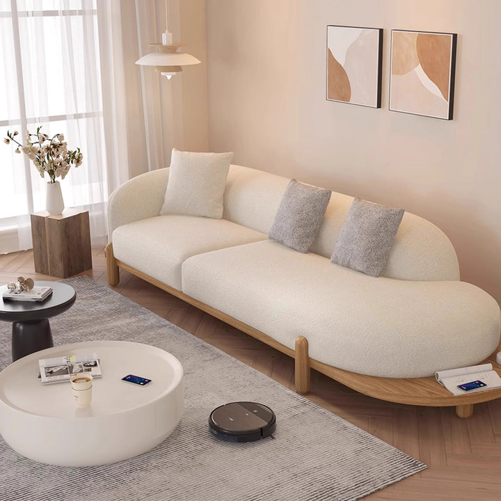 MAS-2048 Masdio Japandi Boucle Sofa Masdio