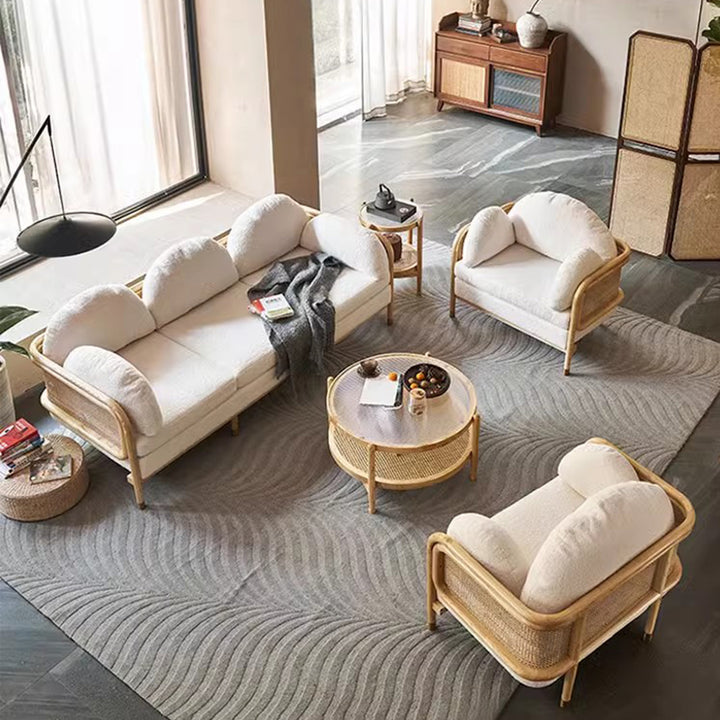 MAS-2107 Masdio Japandi Rattan Sofa Masdio