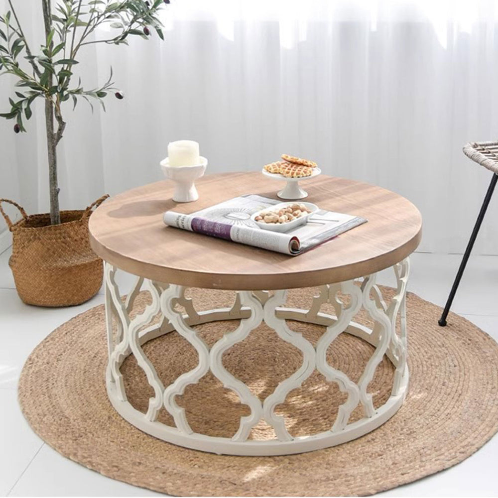 Rustic Coffee and Side Table Present Them