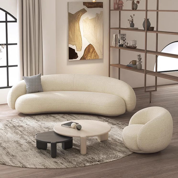 MAS-2074 Masdio Modern Sherpa Sofa Masdio