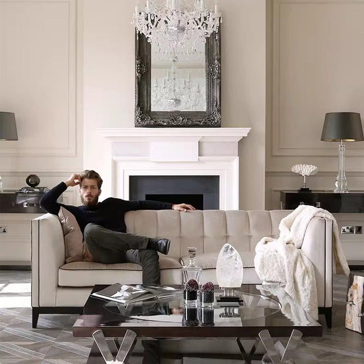 MAS-2164 Masdio Modern Victorian Velvet Sofa Masdio