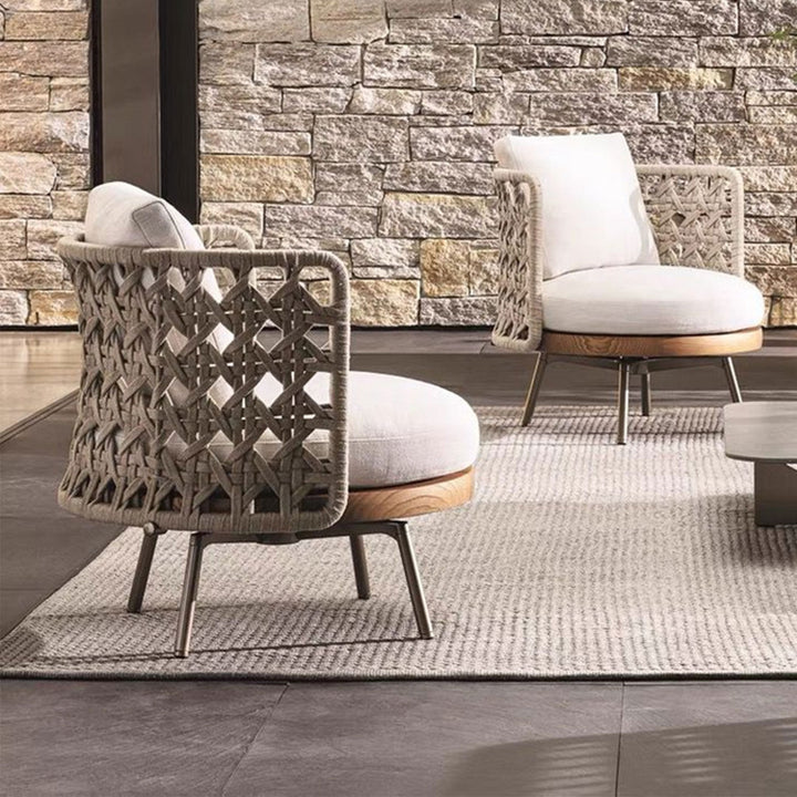 MAS-1415 Masdio 3-Piece Woven Rope Conversation Set Masdio