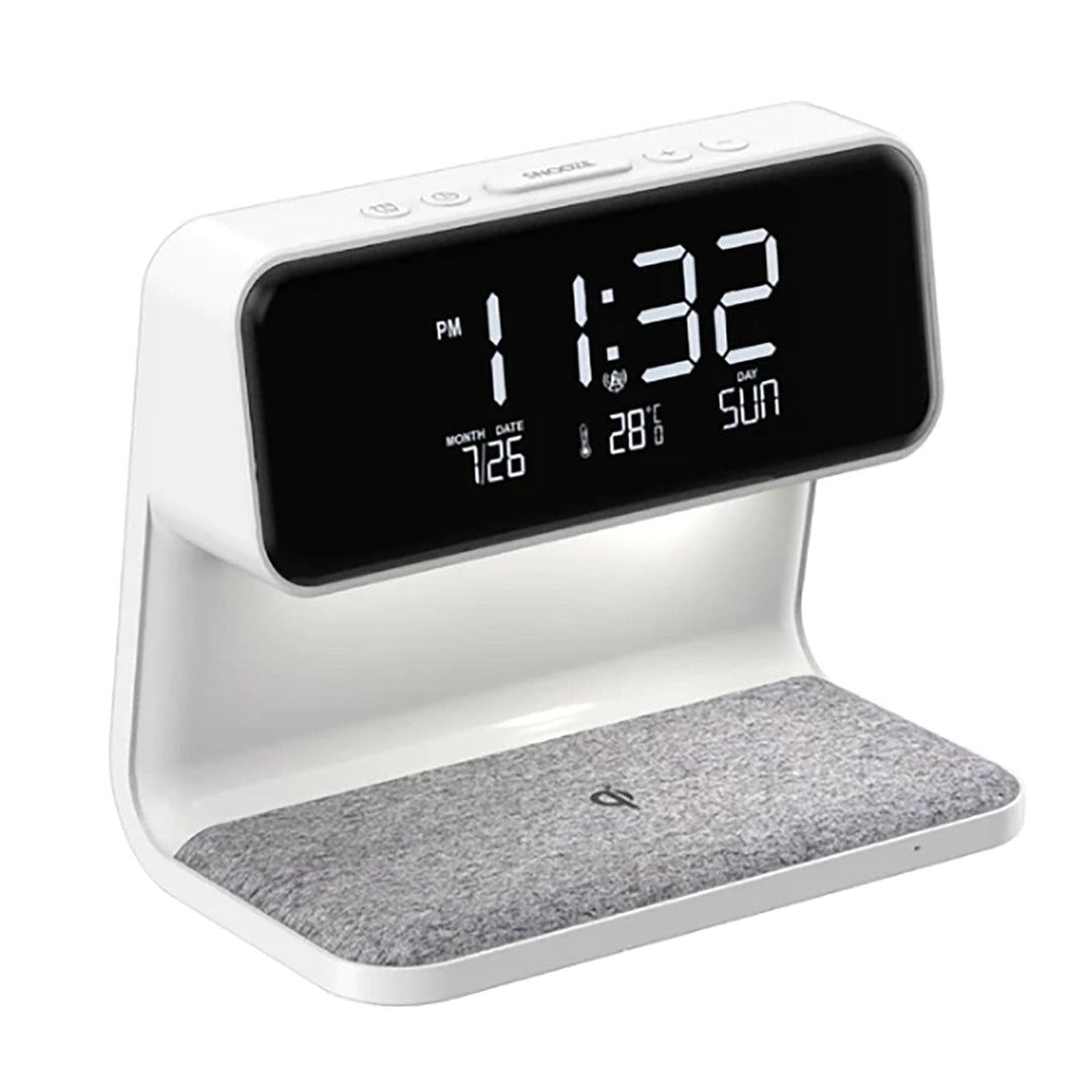 3 In 1 Bedside Lamp Wireless Charging Present Them