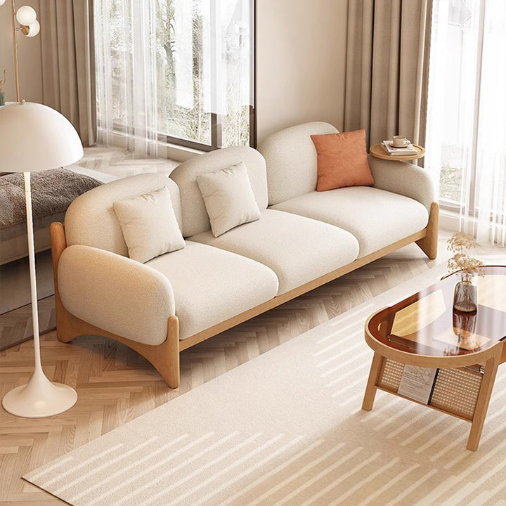 MAS-2109 Masdio Japandi Boucle Sofa Masdio