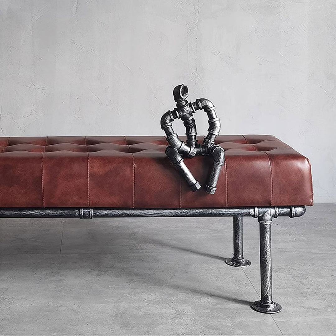 Contemporary Industrial Bench Present Them