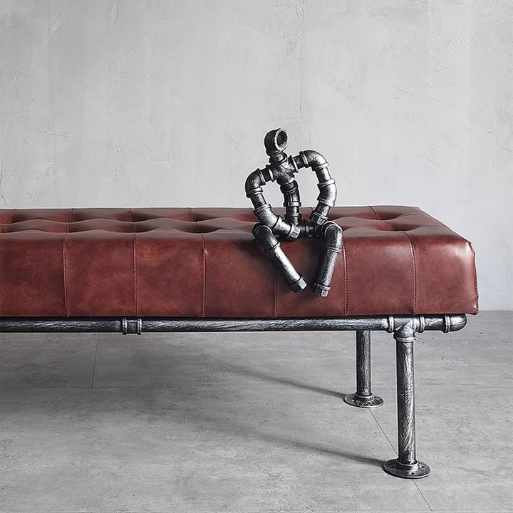 Contemporary Industrial Bench Present Them