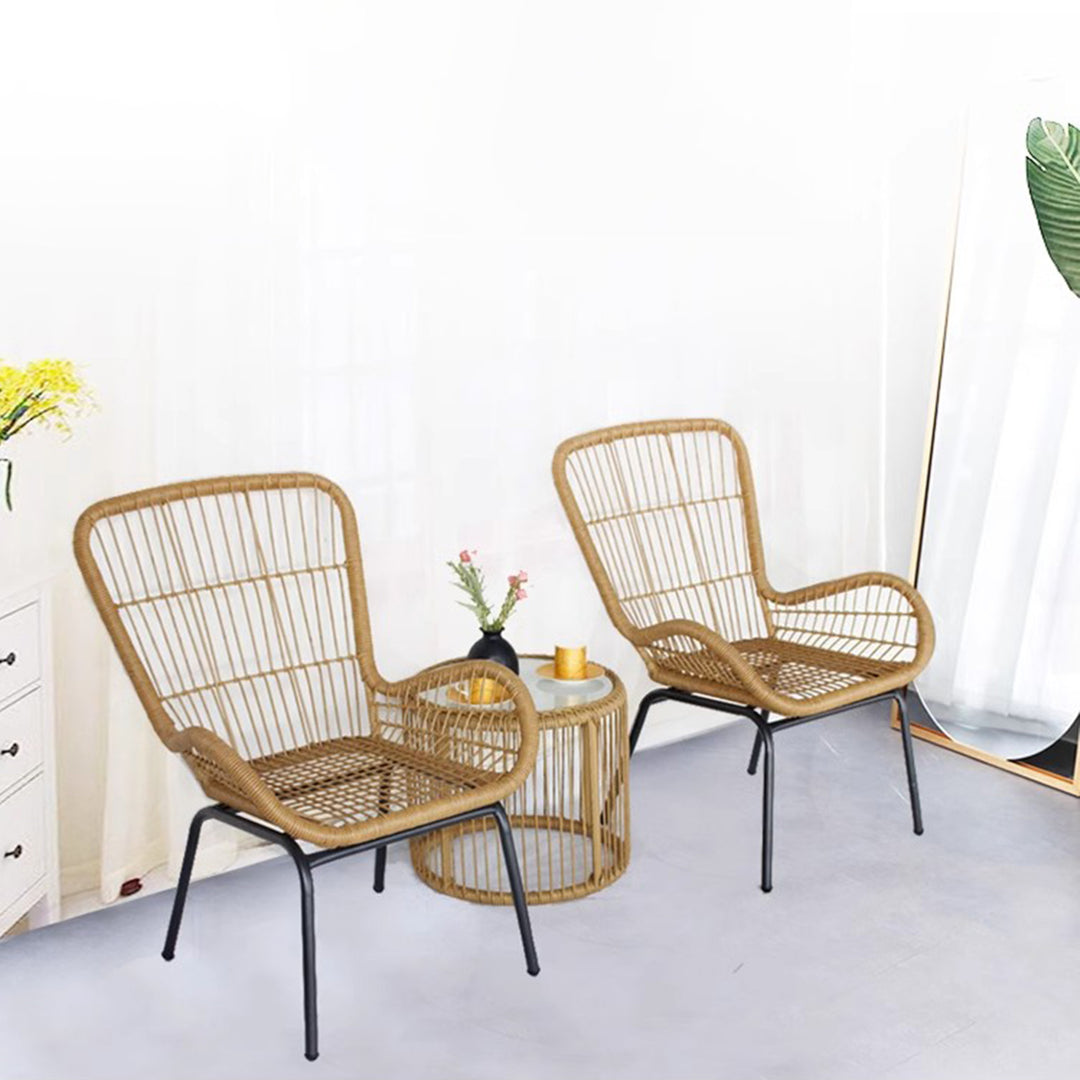 MAS-2155 Masdio Rattan Outdoor Table And Chairs Masdio
