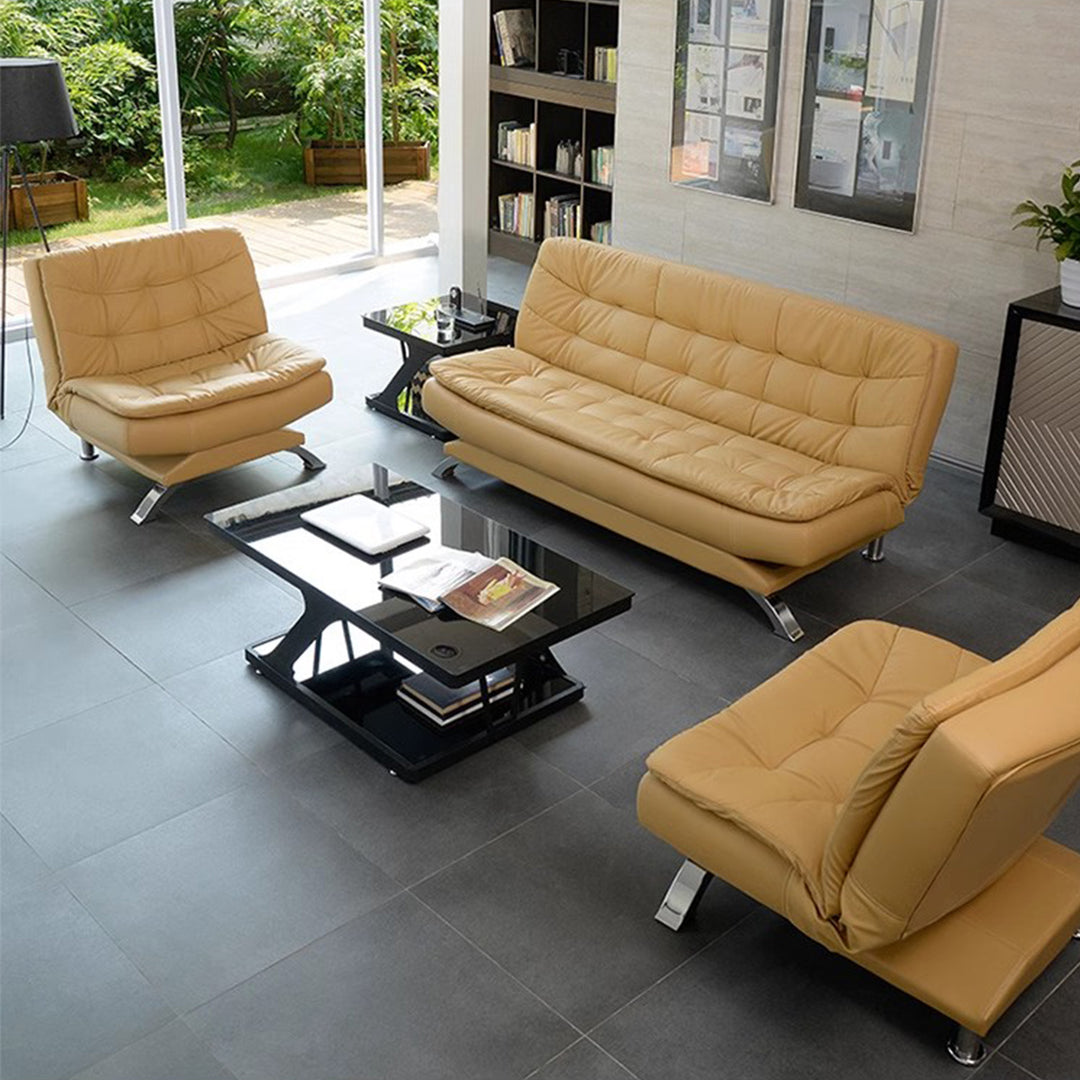 MAS-2144 Masdio Faux Leather Sofa Bed Set Masdio