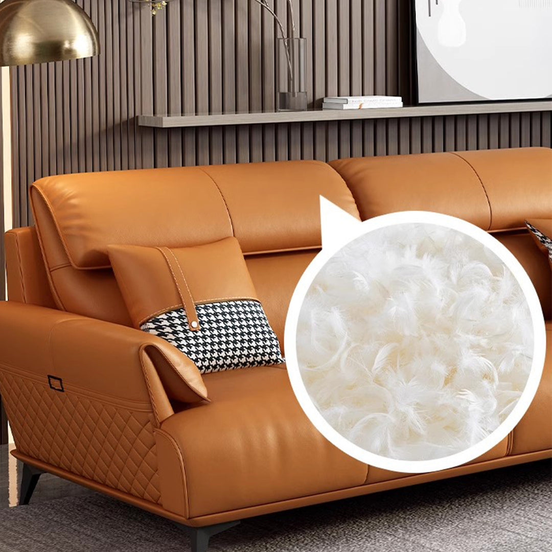 MAS-2082 Masdio Modern Leather Sofa Masdio