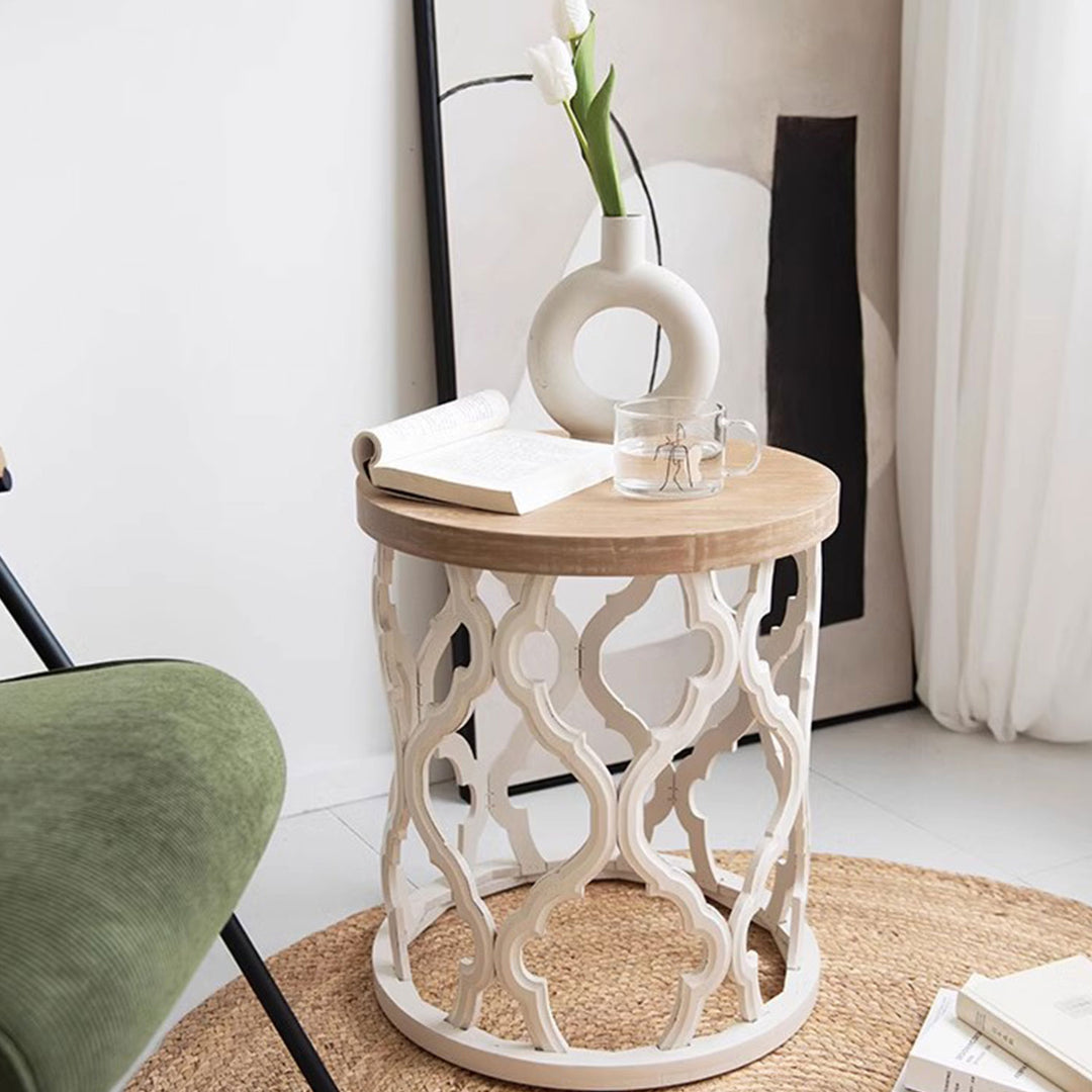 Rustic Coffee and Side Table Present Them