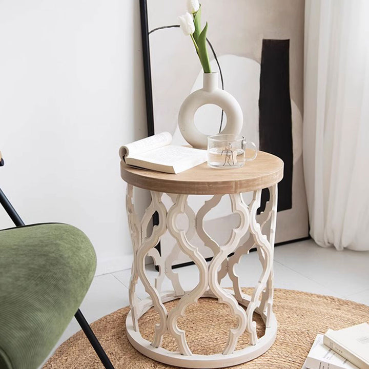 Rustic Coffee and Side Table Present Them