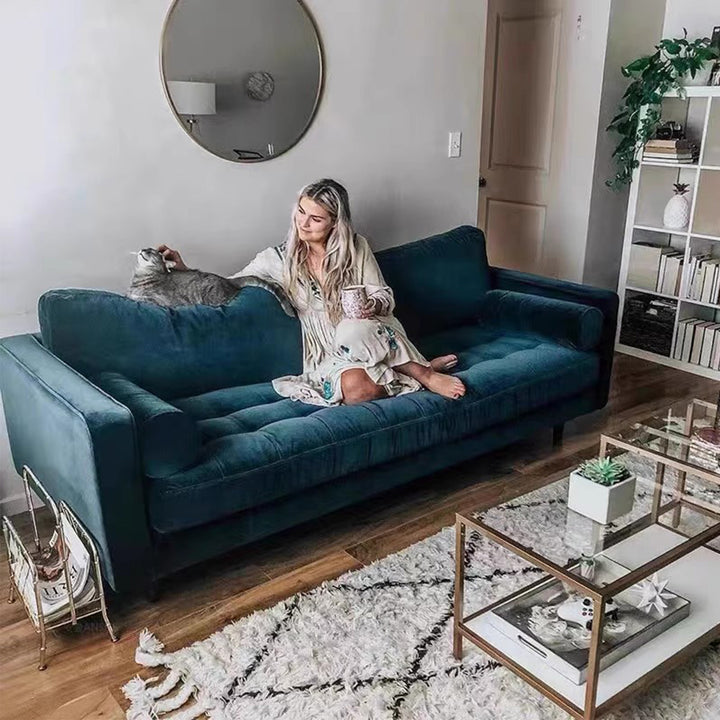 MAS-2097 Masdio Classic Velvet Sofa Masdio