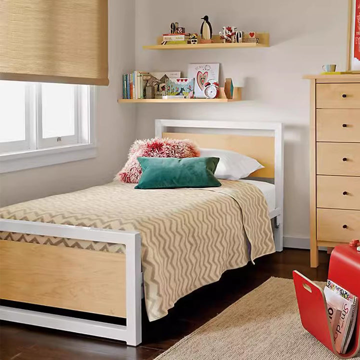 MAS-1956 Masdio Industrial Solid Wood Bedframe Masdio
