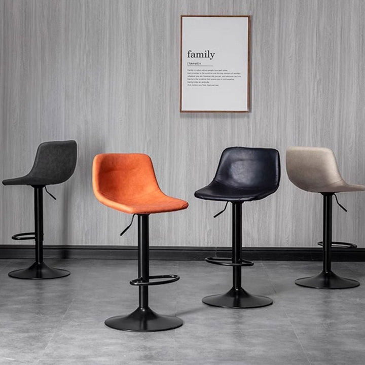 Modern Adjustable Swivel Bar Stool Present Them