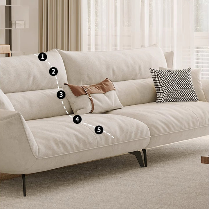 MAS-2058 Masdio Modern Fabric Sofa (Cat-Friendly) Masdio