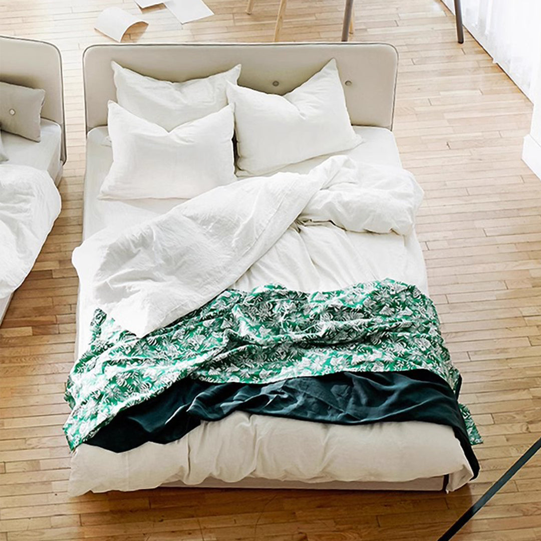 MAS-1954 Masdio Japanese Fabric Double Bed Masdio