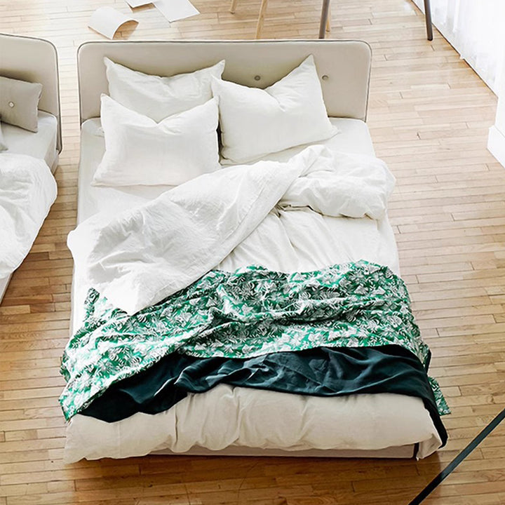 MAS-1954 Masdio Japanese Fabric Double Bed Masdio