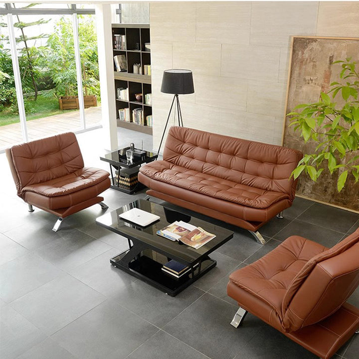 MAS-2144 Masdio Faux Leather Sofa Bed Set Masdio