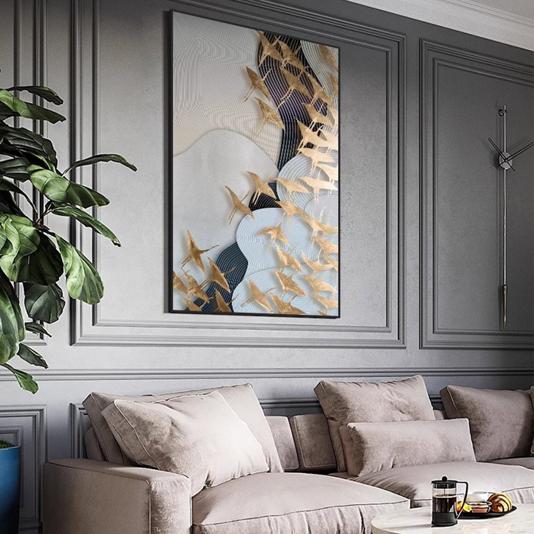 MAS-2001 Masdio Migrating Doves Wall Art Masdio