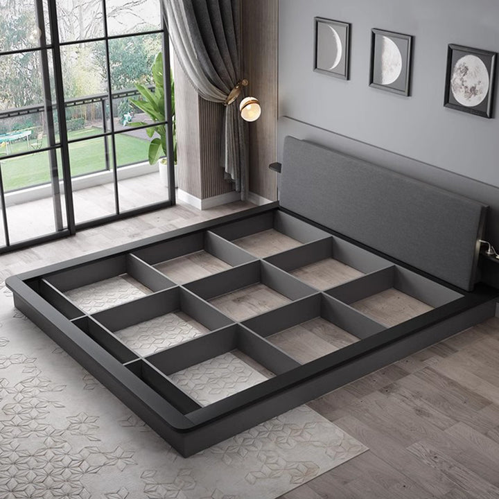 MAS-1958 Masdio Modern Multimedia Platform Bedframe Masdio