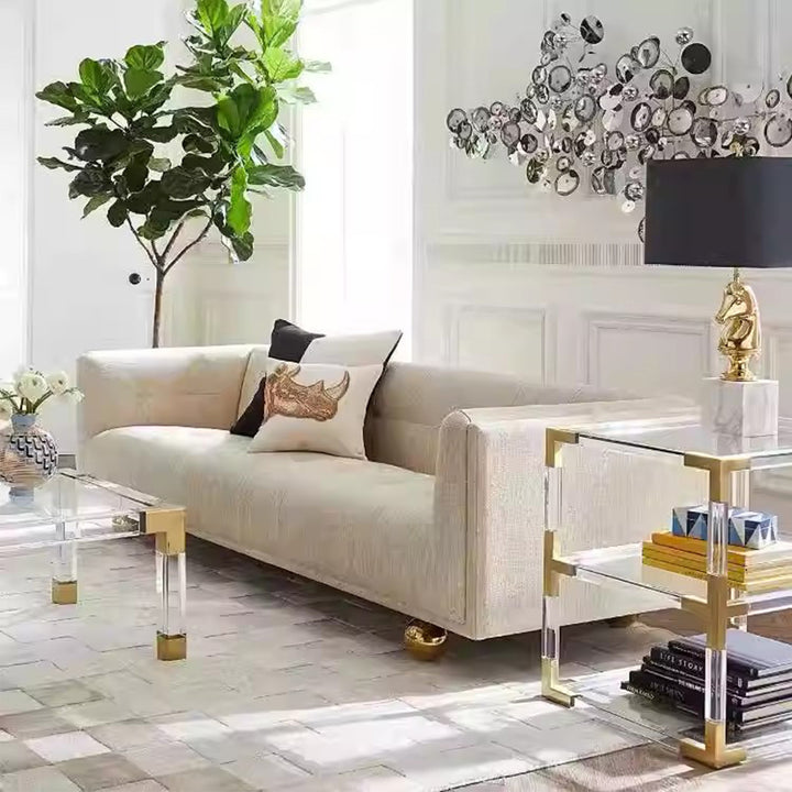 MAS-2151 Masdio Victorian Tufted Velvet Sofa Masdio