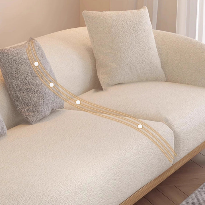 MAS-2048 Masdio Japandi Boucle Sofa Masdio