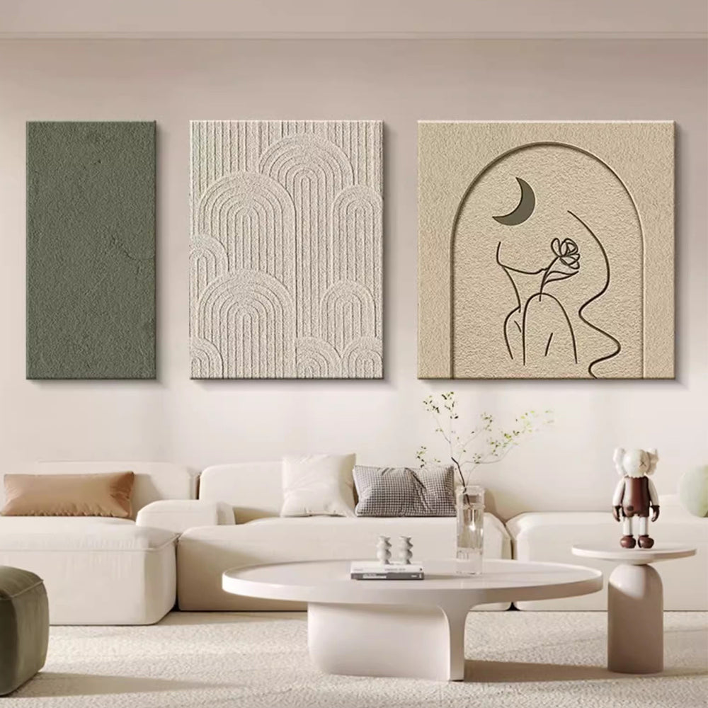 MAS-2002 Masdio Modern Wall Art (3-piece) Masdio