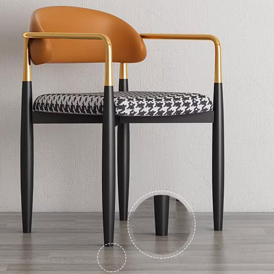Houndstooth Accent Chair Present Them