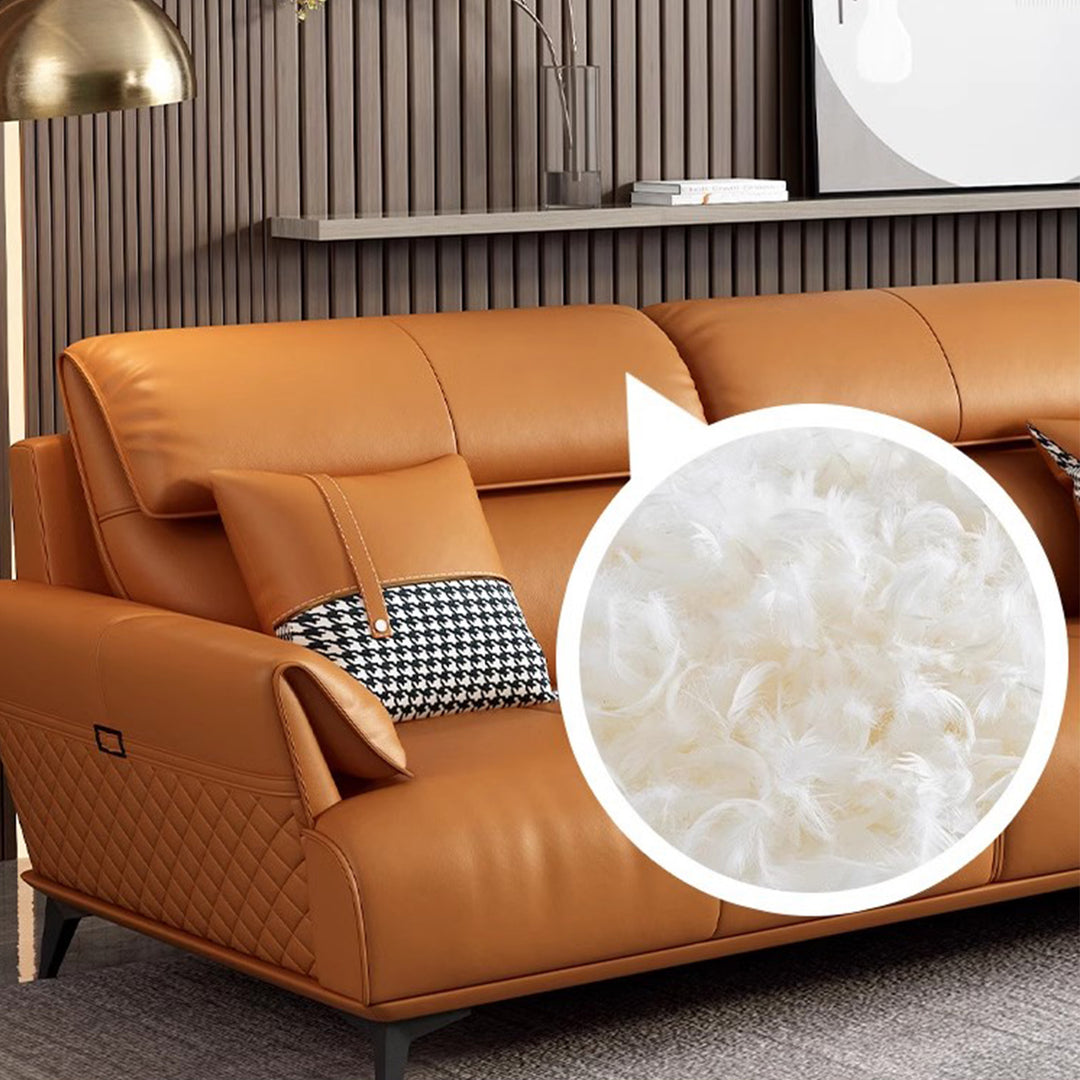 MAS-2042 Masdio Modern Leather Sofa Masdio