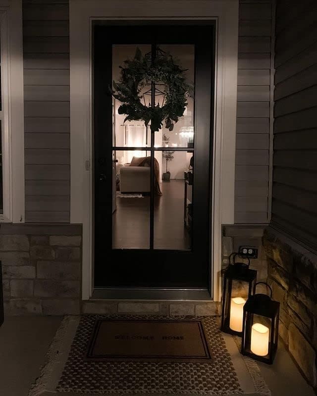 Solar Candle Holder Lantern Present Them