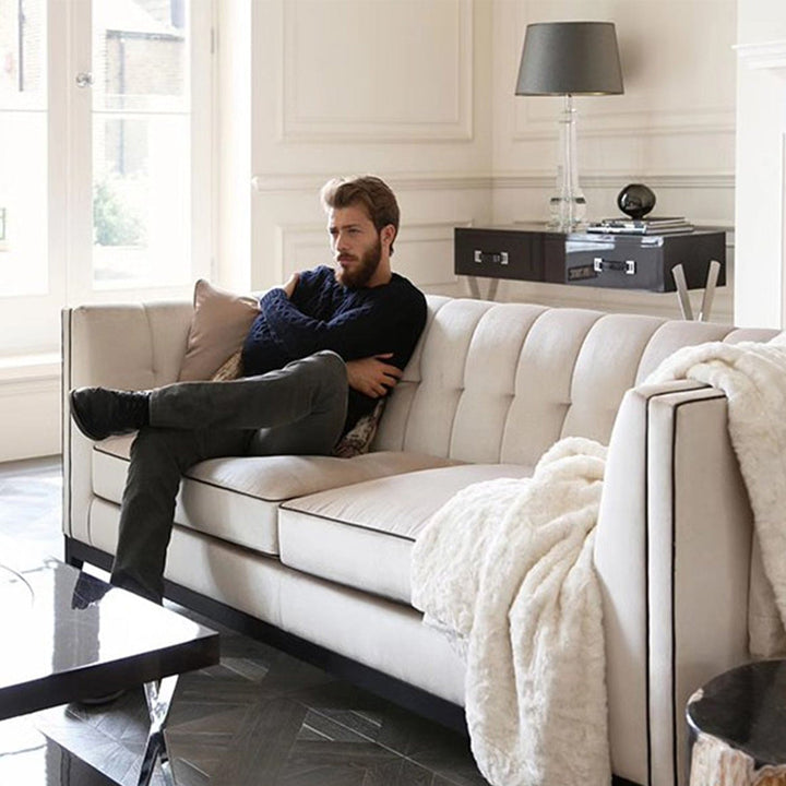 MAS-2164 Masdio Modern Victorian Velvet Sofa Masdio