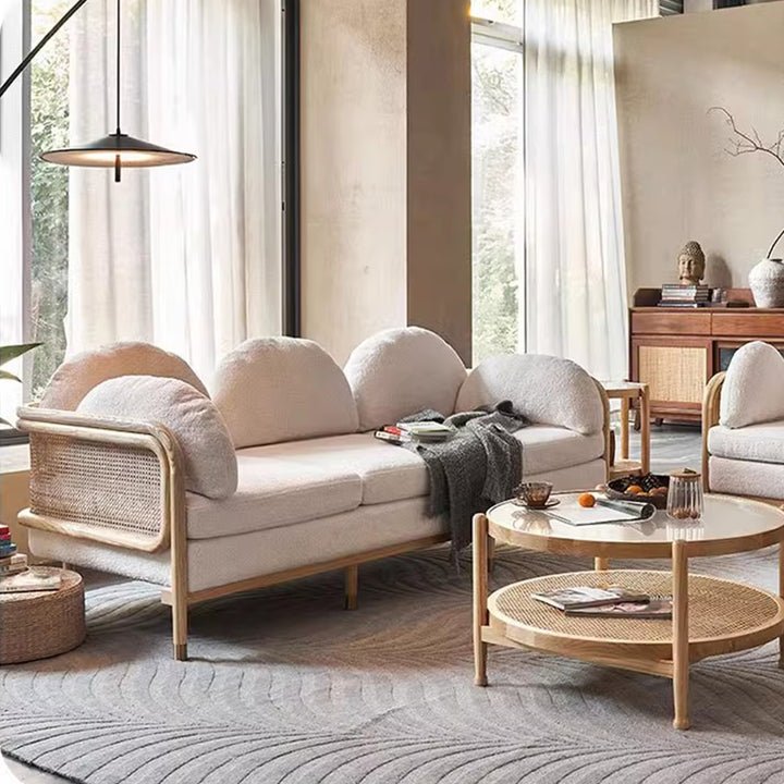 MAS-2107 Masdio Japandi Rattan Sofa Masdio