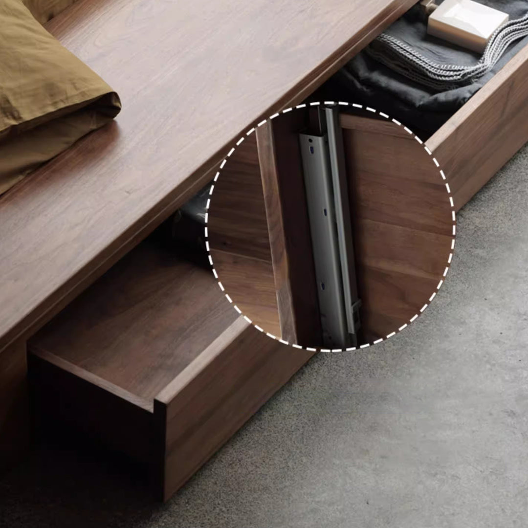 MAS-1968 Masdio Minimalist Japanese Platform Bed Masdio